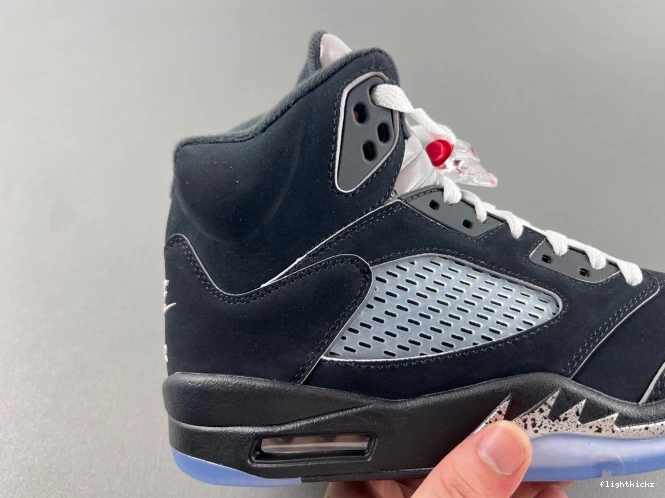 5 Air HF3975-001 Reimagined Metallic Black Jordan 0804